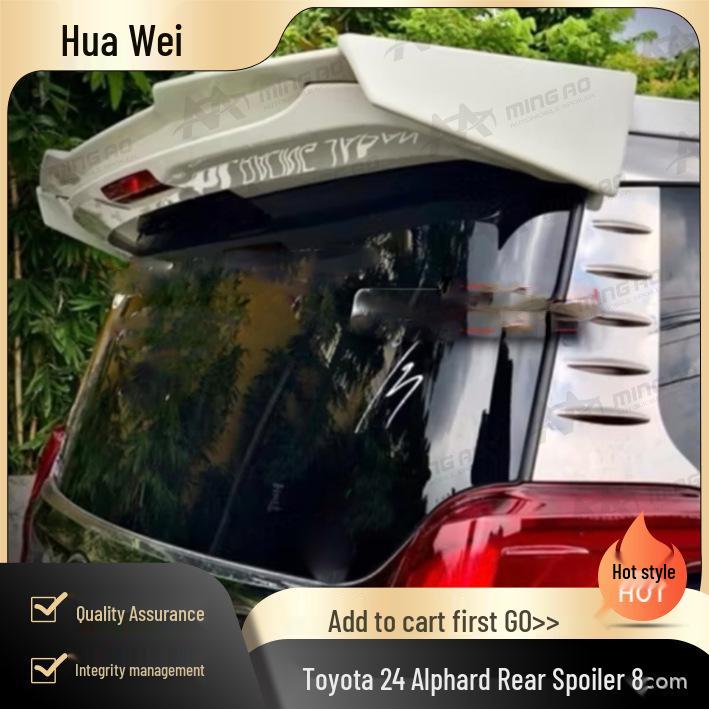 Toyota Alphard 24 Rear Spoiler | Damage-Free, No-Drill Installation