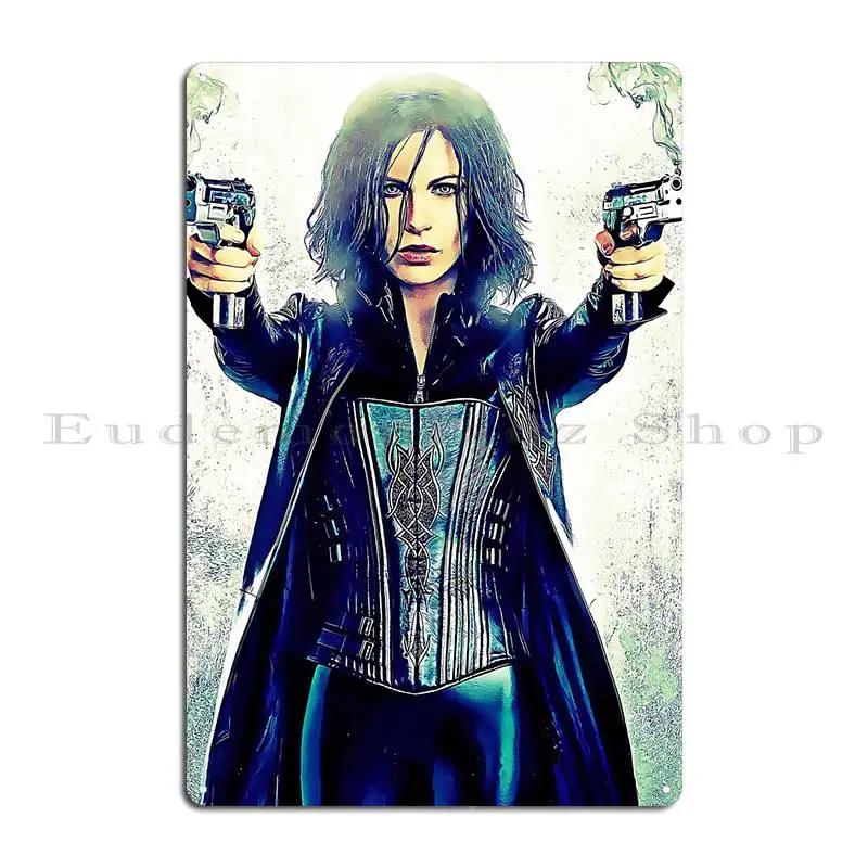 Underworld Metal Plaque Cave Design Mural Iron Club Bar Tin Sign Poster 20X30CM