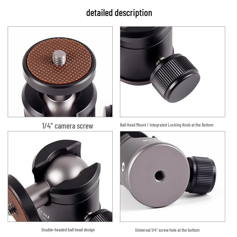 

26 Reverse Phase Tripod/Monopod for DSLR, Mirrorless & GoPro with Spherical Base
