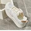 Neue Sommer Damen Schuhe Mesh Atmungsaktive Sneaker Dicke Sohle Vielseitige Lässige Plateau Schuhe Damen Vulkanisierte Schuhe