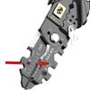 25 in 1 Wire Strippers Ergonomic Handle Precise Stripping Cutting Crimping Multifunctional Wire Stripper Tool DIY Electrician Tool
