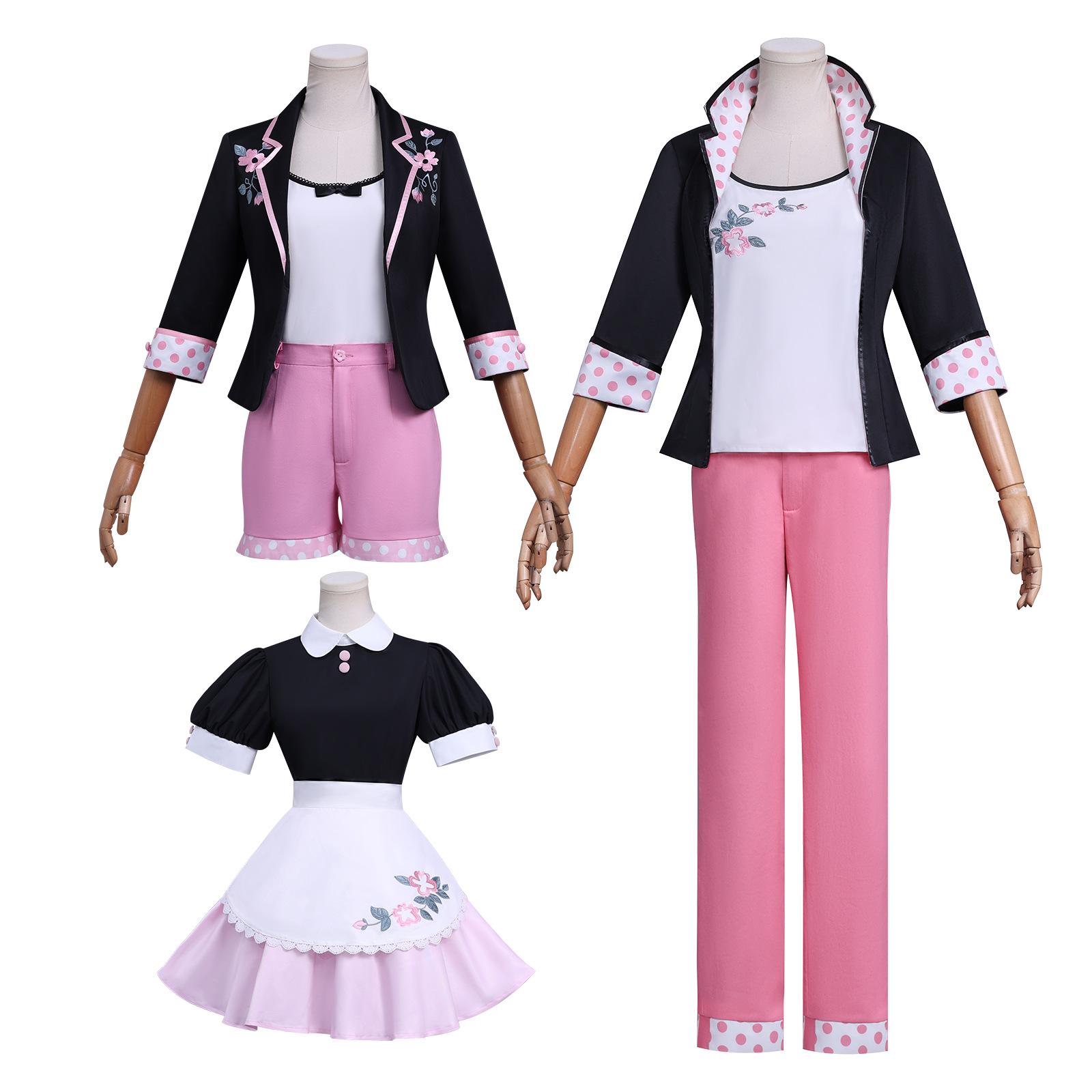 

Ледібаг Герл Редді Косвейр Міракл Герл Сезон 6 Костюм Звичайний Косплей Марина Рожеві Шорти Хелловін День народження Карнавальна вечірка XS