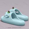Couple's Slippers 2025 Summer Outdoor Women Cute Cartoon Platform Sandals Lightweight Comfortable Indoor Non Slip Men Home Shoes