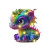Acrylic Dragon Whimsical Baby Christmas Hanging Decor For Charming Holiday Atmosphere