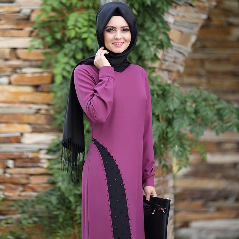 Vestito da donna Nuova stagione Musulmano Islamico Combinazione di perle di  alta qualità Fulmine Turco Made Design speciale Lusso Elegante Plus Size  Dubai acquista in modo economico — spedizione gratuita, recensioni reali
