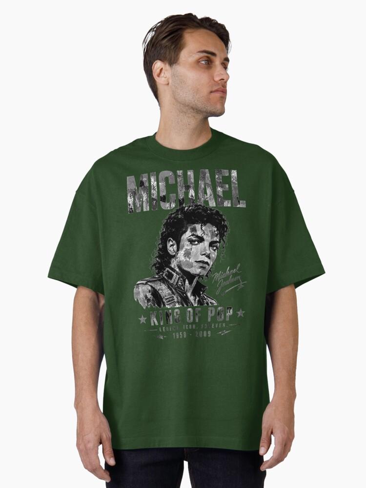 Michael Jackson Michael King Of Pop Black&White Edition Oversized T-Shirt