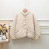 Autumn and Winter Women Ultra Light White Duck Down Jacket Oversize Loose Causal Short Puffer Coat Vintage Female Parkas