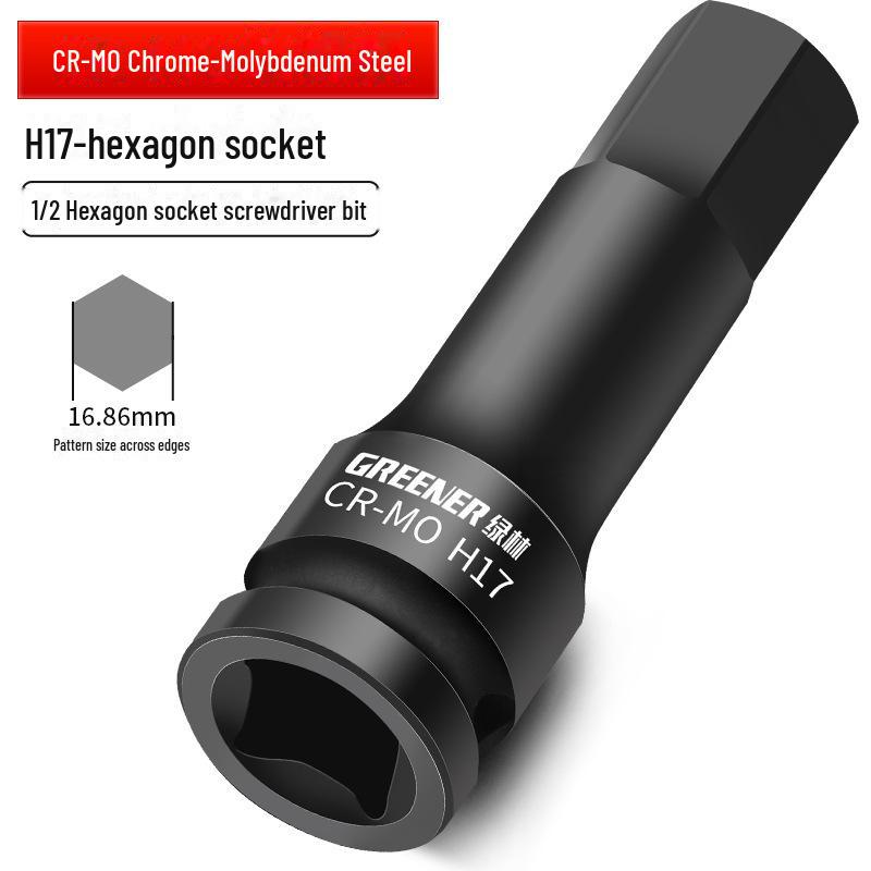 

Набор пневматических торцевых ключей и отверток Green Forest 1/2 Hex