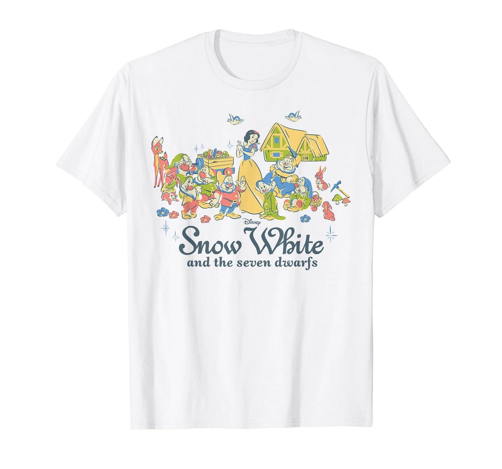 Disney Snow White And The Seven Dwarfs Classic Group Shot T-Shirt_ 3XL