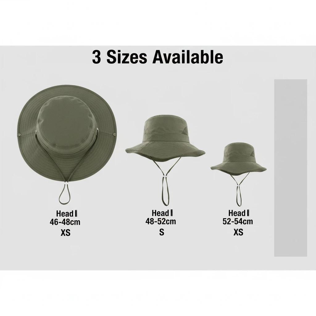 Children's Fisherman Hat - Summer Outdoor Sun Protection UV Blocking Sun Hat with Mesh Screen, Breathable and Durable Sun Hat