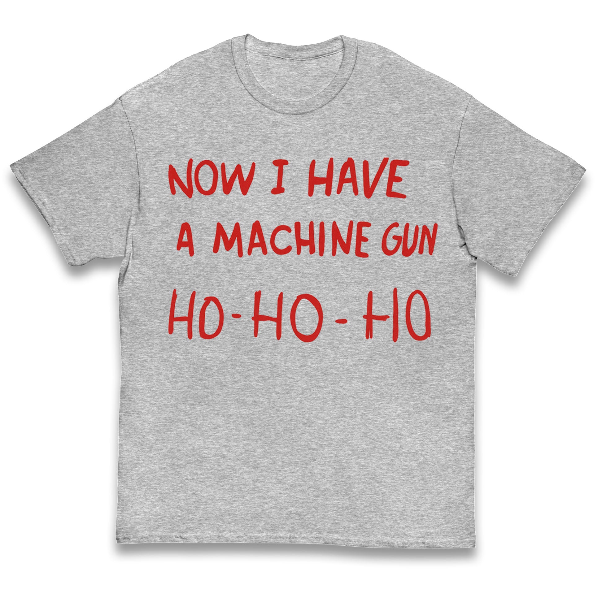 Die Hard Now I Have a Machine Gun Ho Ho Ho Christmas Kids T Shirt 100