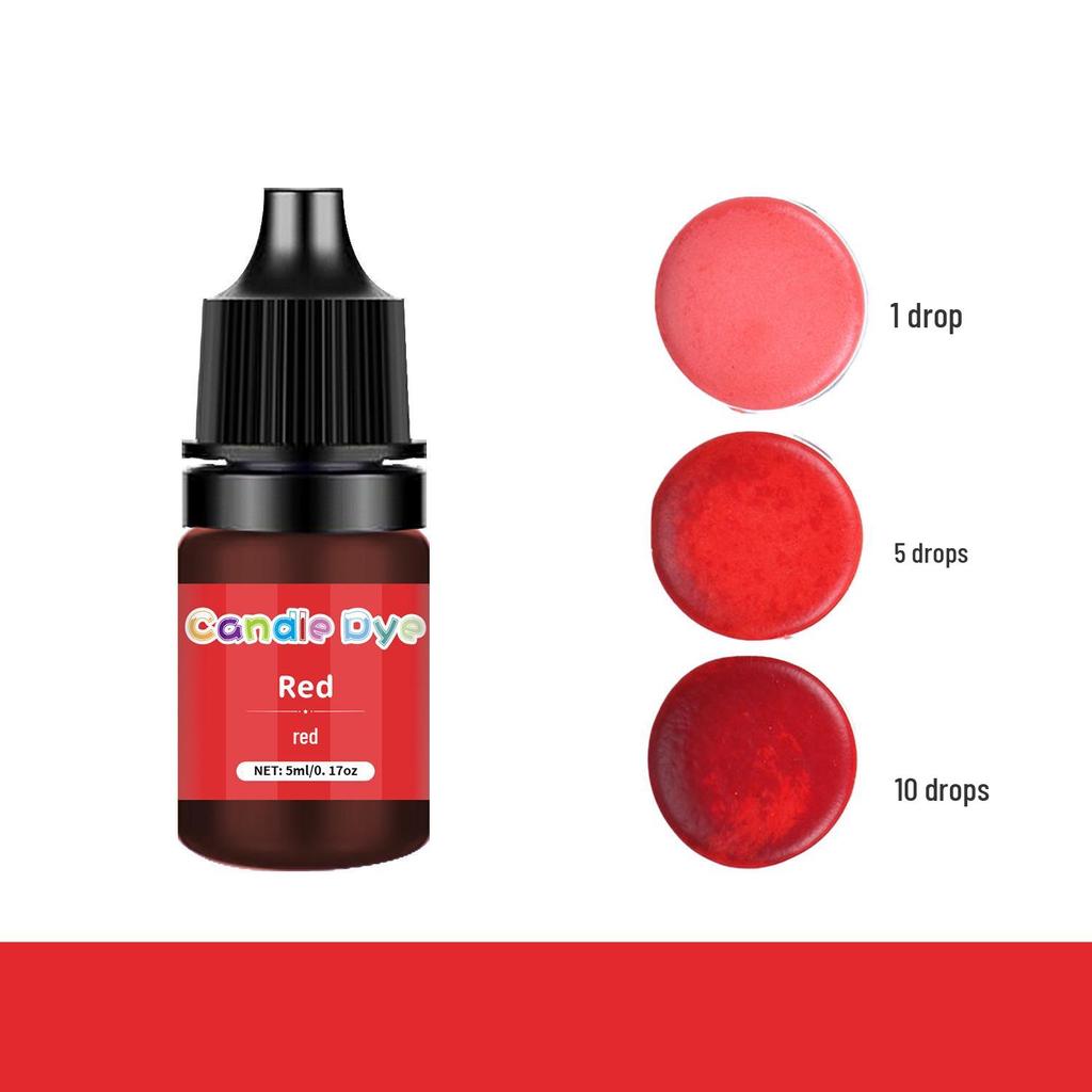 Candle Pigment - 36 Color Options for DIY Handmade Soap & Silicone, High-Concentration Dye Essence