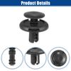 ACROPIX Toyota 4Runner 2003-2009 Car Radiator Cover Retainer Clip Push Type Rivets - 30 Pack