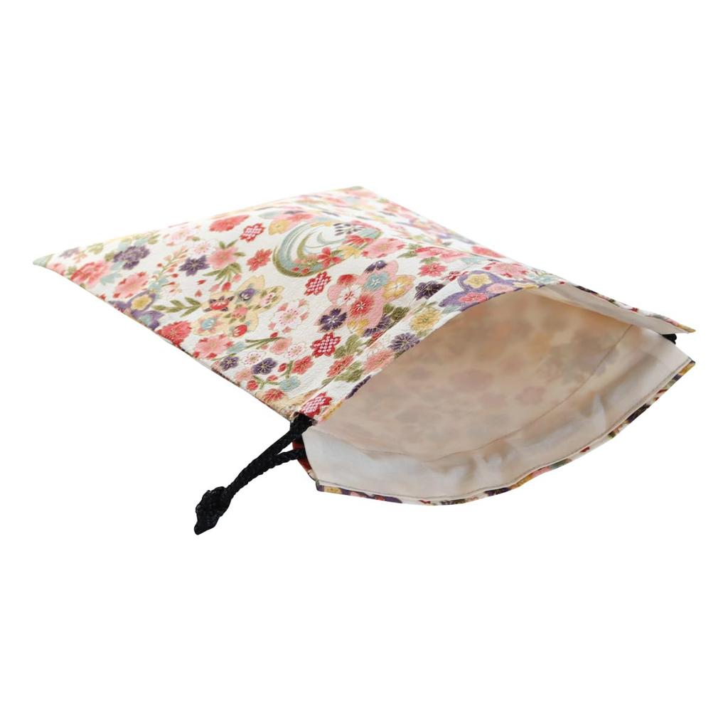 Drawstring bag: Shikisai Ranman (Shikisai Ranman (natural))