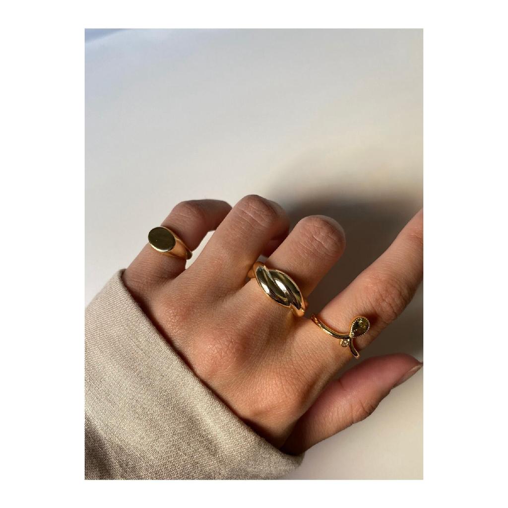 Gold Auger Women's Ring