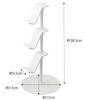 Yamazaki Jitsugyo (Yamazaki) Oppbevaringsstativ for spillkontroller, hvit, ca. B17XD17XH38,5 cm, smart, kan lades mens venstre, kontrollerveske 5088