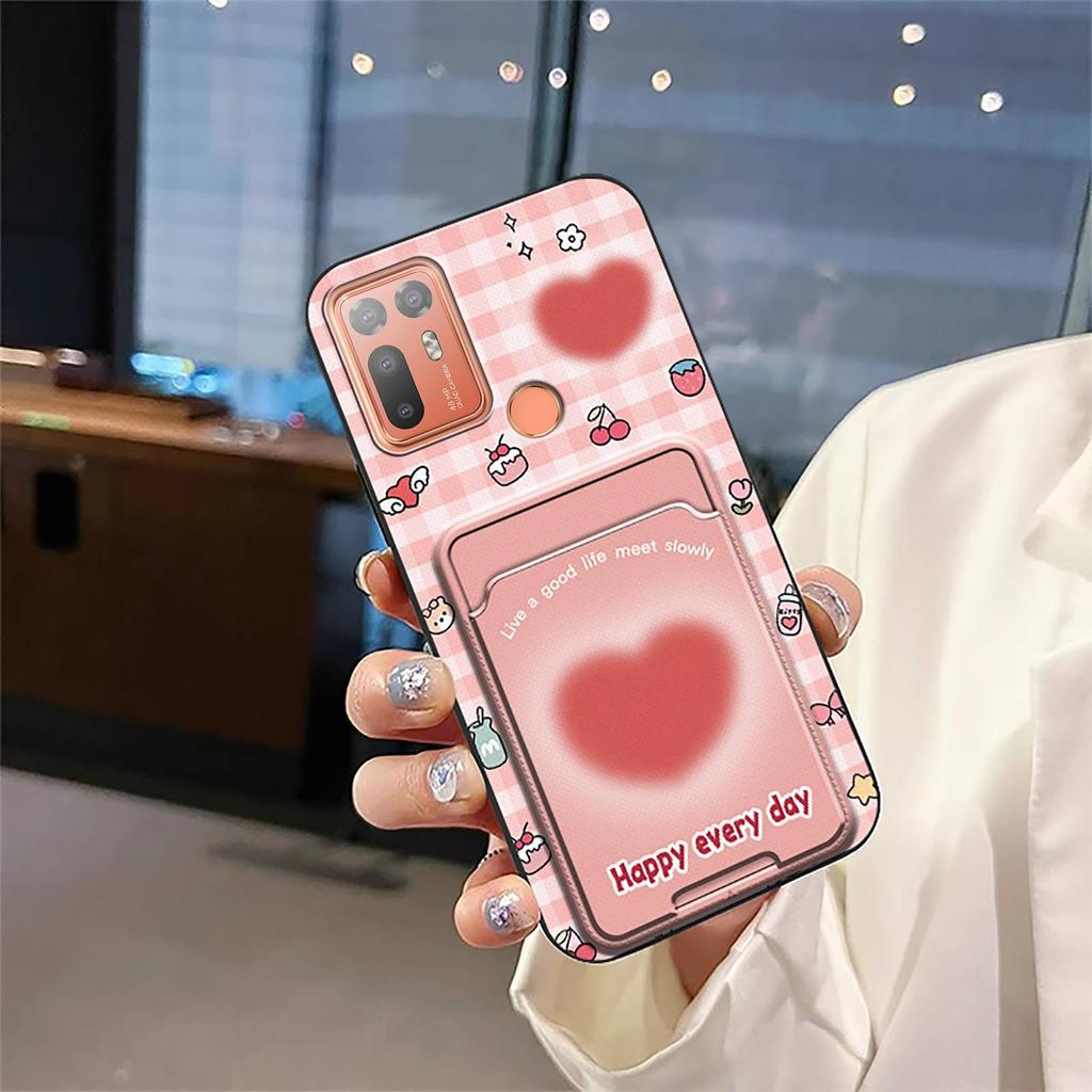 Roztomilý obal na kartu Pouzdro na telefon Pro HTC Desire 20 Plus/D20+ Nárazuvzdorný Módní design Měkké pouzdro Nárazuvzdorný Zadní kryt TPU