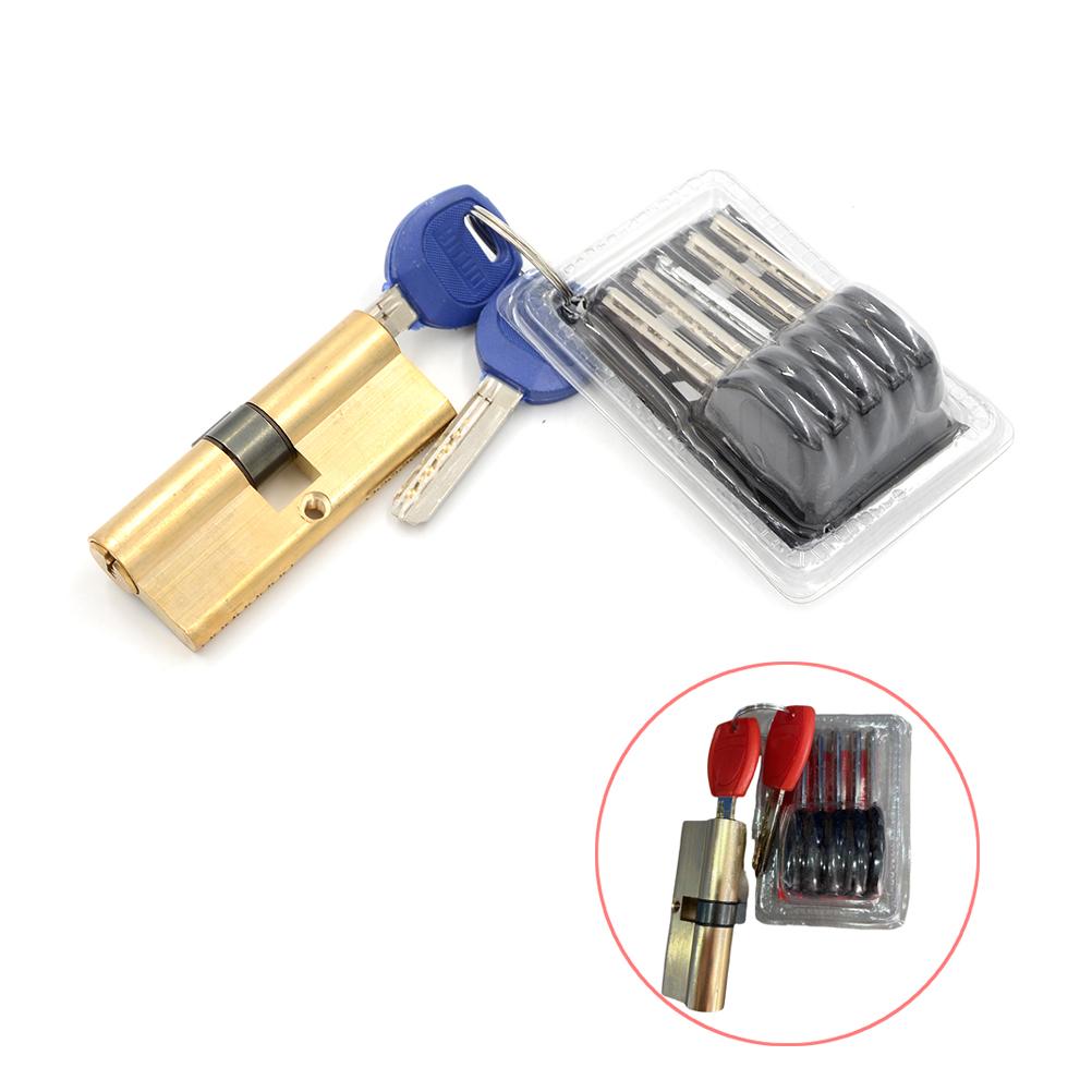 75MM 37.5/37.5 Brass Key Cylinder Door Lock Barrel High Security Anti Snap Lock