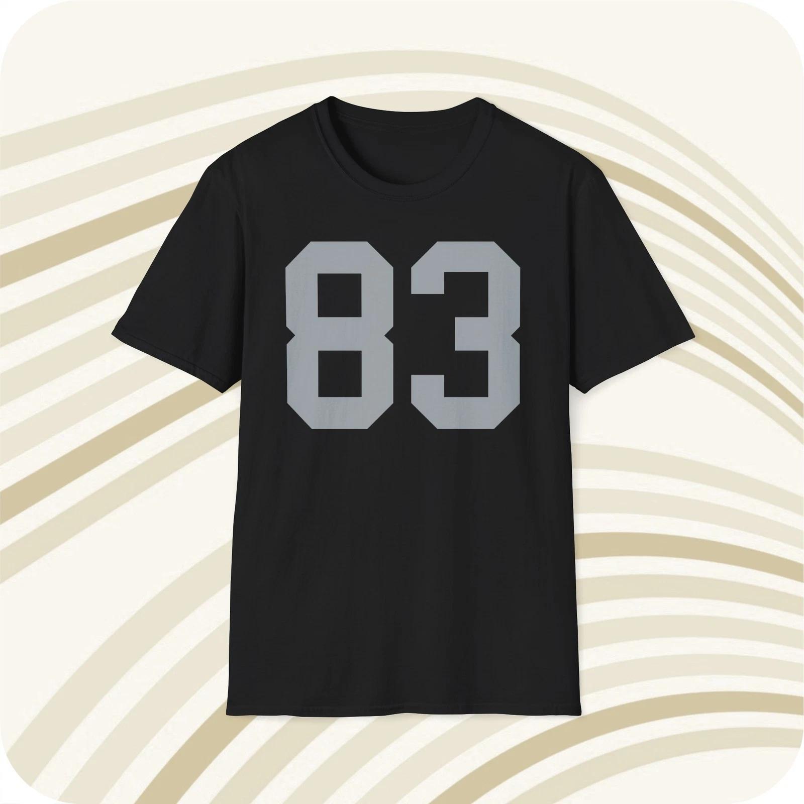 Ted Hendricks Oakland Raiders #45 NFL Jersey T shirt - Front & Back Print S