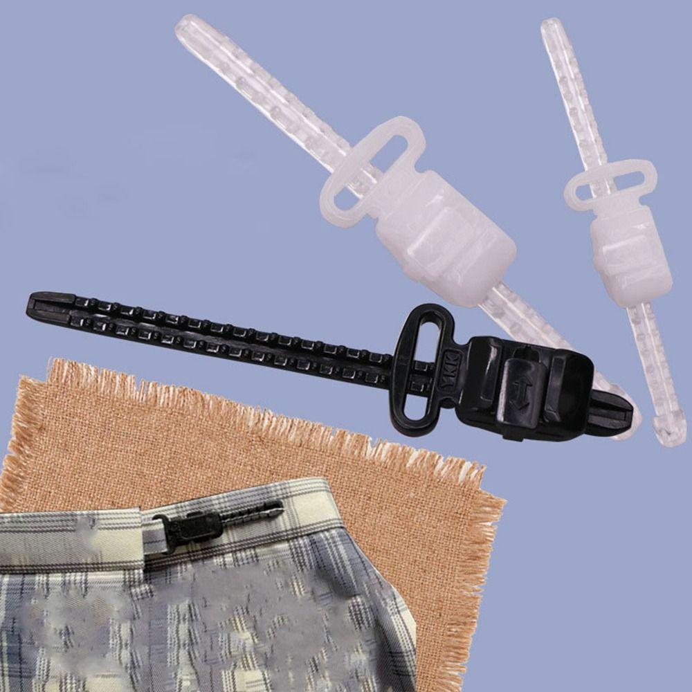5pcs High Quality Black/White Adjusting Clips 6/8cm Plastic Uniform Suitcase Buckle Luggage Accessories