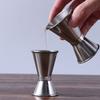 Stainless Steel Measuring Cups 15/30 25/50 20/40 30/50ml Bar Party Wine Cocktail Shaker Dual Shot Jigger Liquid Drinks DIY Tool