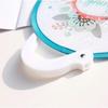 Round 1 Pcs Collapsible Handheld Cooling Fans Cartoon Party Favor Home Decor Round Fan Foldable Fan
