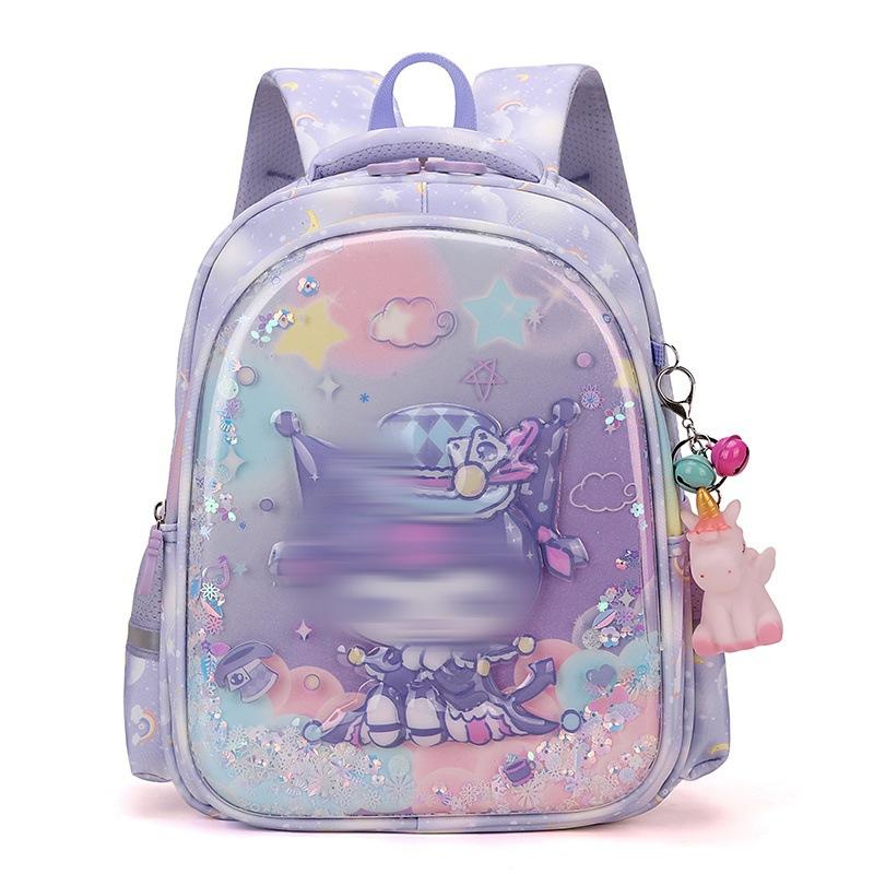Children's schoolbag cartoon kindergarten schoolbag baby girl burden reduction backpack first-class primary school student schoolbag