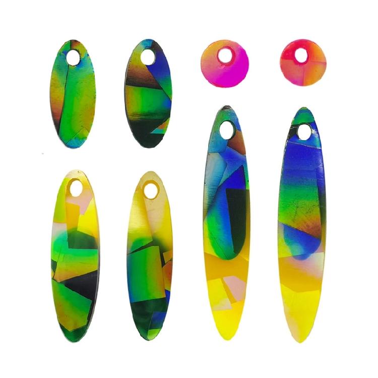 Earring Molds with Holes Hand-Making Accessories Silicone Material for Earrings