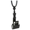 Plastic Portable Luminous Head 360 degrees  Rotating Fishing Rod Bracket Holder Back Hanging Stand