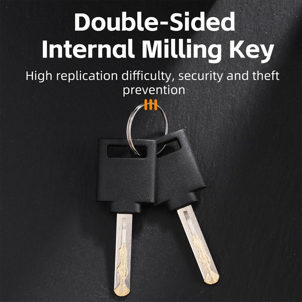 Portable Bicycle Safety Lock Steel Cable Lock AntiTheft Elasticity Lock Road Bike Steel Wire Lock
