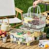 Handheld Portable Fresh-keeping Box, Outdoor Camping, Spring Outing, Picnic, Fruit Bento Box, Refrigerator, Refrigerated Sealed Box
