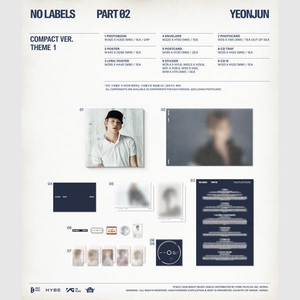 YEONJUN - NO LABELS: PART 02 (Compact Ver.)