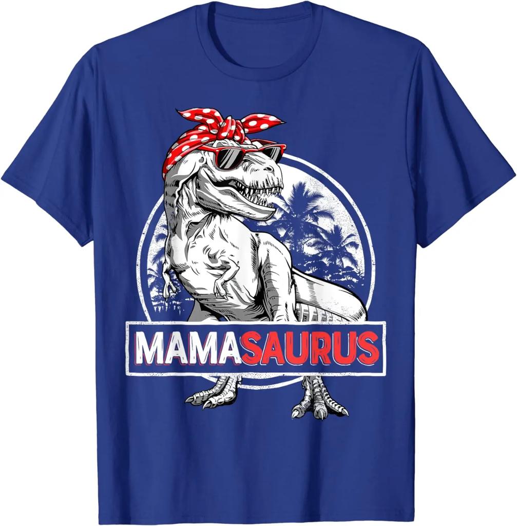 Mamasaurus T Rex Dinosaur Funny Mama Saurus Mother's Family T-Shirt