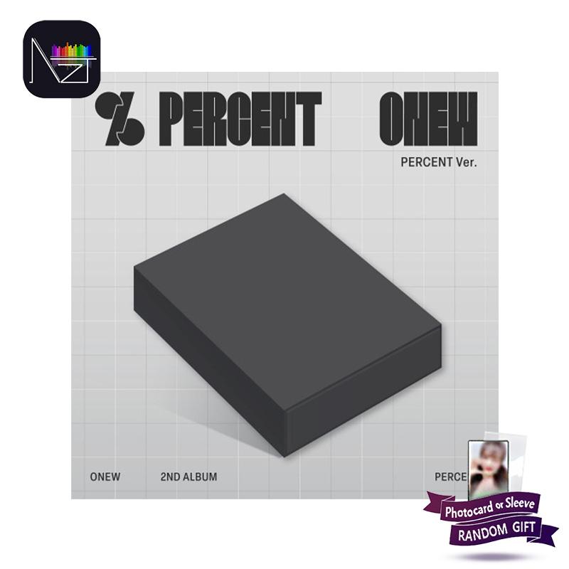 

[PRE ORDER] ONEW (SHINee) – 2nd Full Album PERCENT (PERCENT Ver.) 1PCS