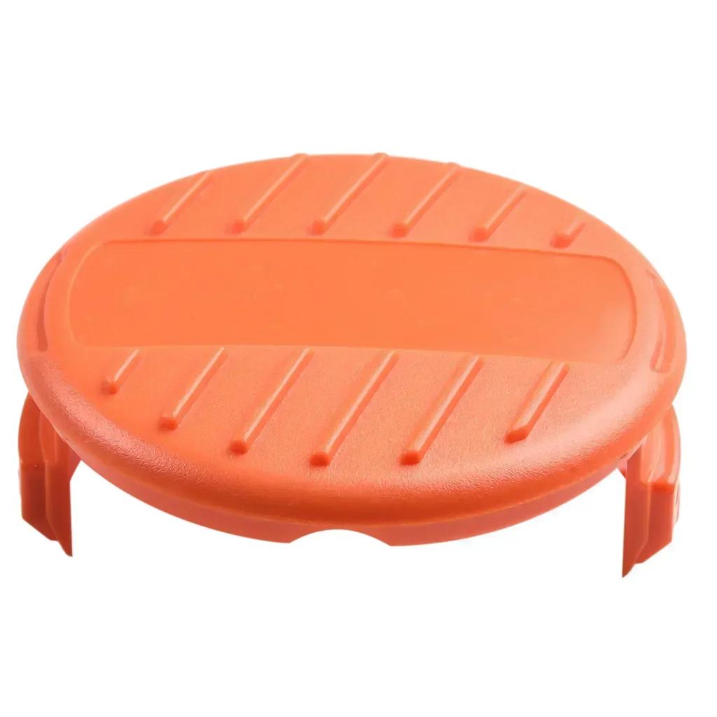 4 Spool Trimmer Replacement with Spring and For Cap for Black and Decker String Trimmer Including GH600 NST2118 and Others
