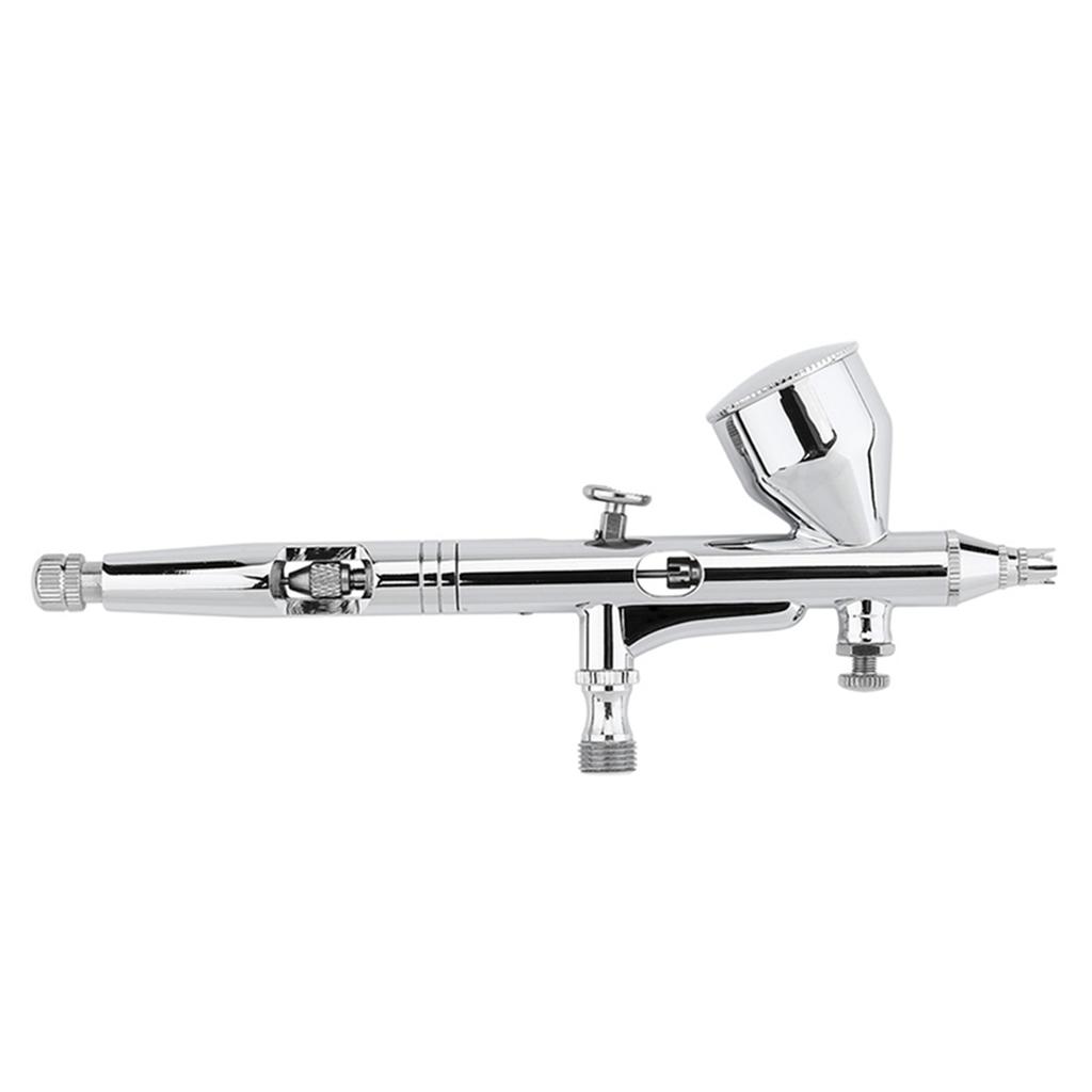 Dual Action Airbrush Kit 0.2mm 0.3mm 0.5mm Needle Art Spray Gun for Cake Nail Model