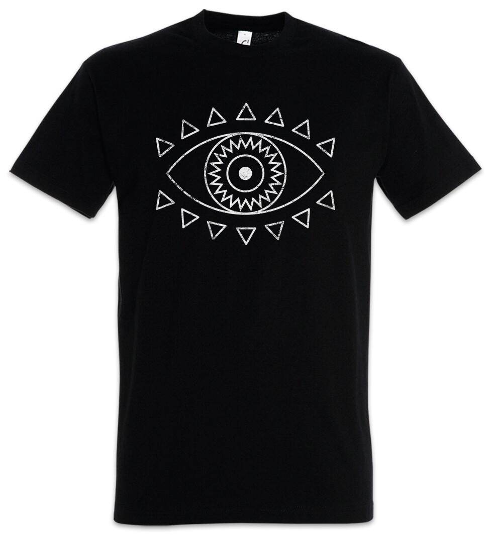 Indian Eye Mens T-Shirt Mens Womens Tees Top India Eye Sign Tibet Symbol Religion Buddha Hindu 3XL