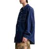 Converse Shirts Men's Blue A01 Lapel Moderate 10028411-A01