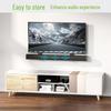 Carbon Steel Soundbar Wall Mount Shelf for TV and Monitor Speakers