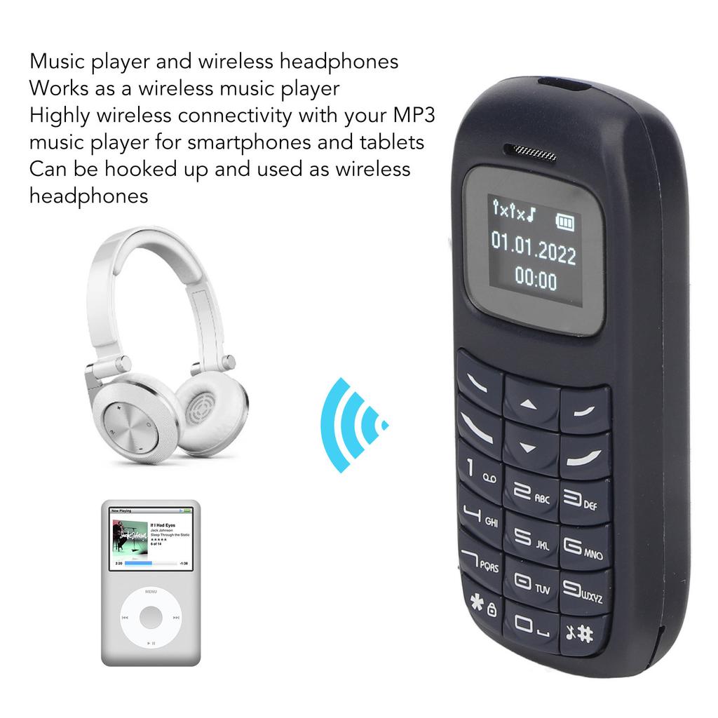 Cell Phone Dual SIM Card Dual Standby Large Buttons Music Player Unlocked Mobile Phone for Elderly People Students