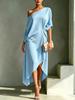 Nuova stazione indipendente temperamento elegante minimalista cotone e lino abito senza maniche da donna abbigliamento da donna