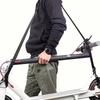 Black Adjustable Folding Bicycle Shoulder Strap Load Reducing Portable Beach Chair Storage Strap Non-Slip Nylon