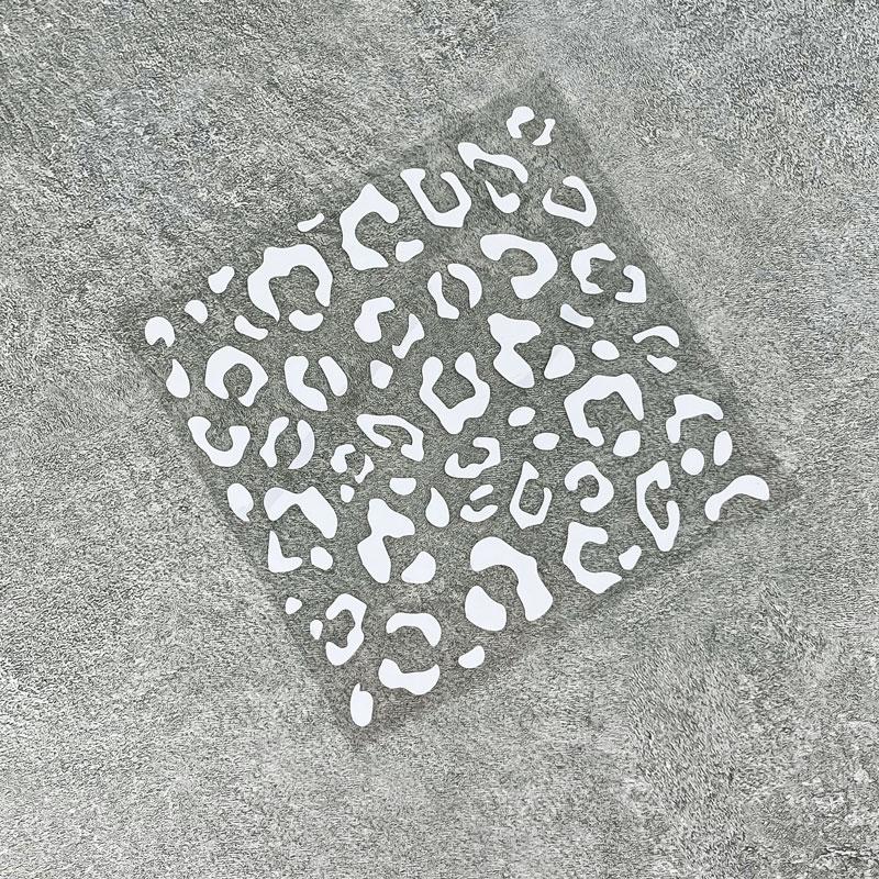 1pc Leopard Print Car Stickers for Auto Rearview Mirror Stickers Waterproof Decorative DIY Auto Window Vinyl Decals