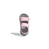 adidas Swim Synthetic Leather Slip Resistant Anti Kick Cushioning Low Top Toddler Shoes Pink Gray FY8065