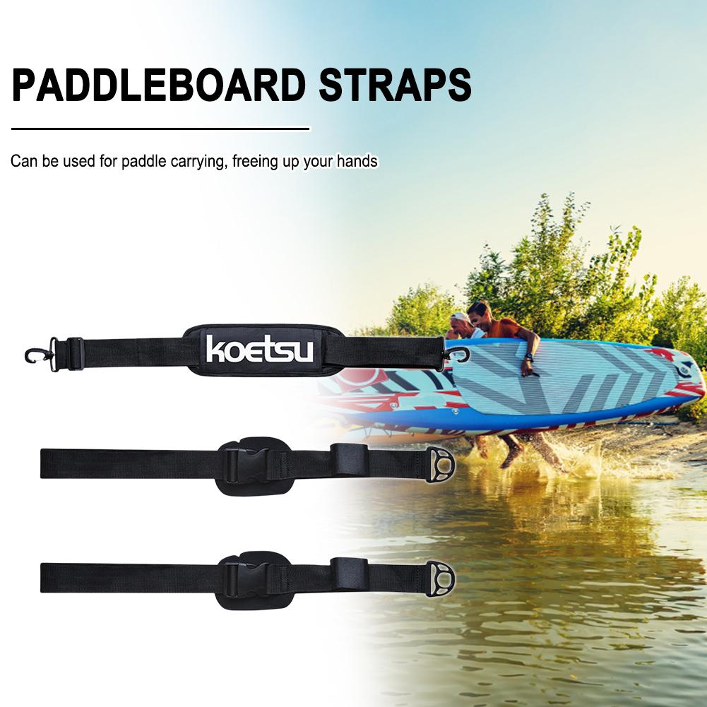 Paddle Board Carry Strap Adjustable SUP Carrying Strap Surfboard Shoulder Carry Sling for Surf Paddle Board Carrier Kayak Tool