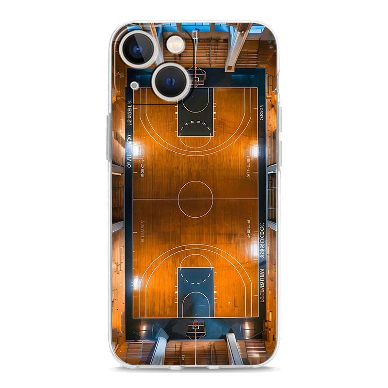 Transparent Phone Case Cover for iPhone 17 16 15 14 13 12 11 Pro Max Plus 17 AIR Soft TPU Bag Football Basketball Tactical Board