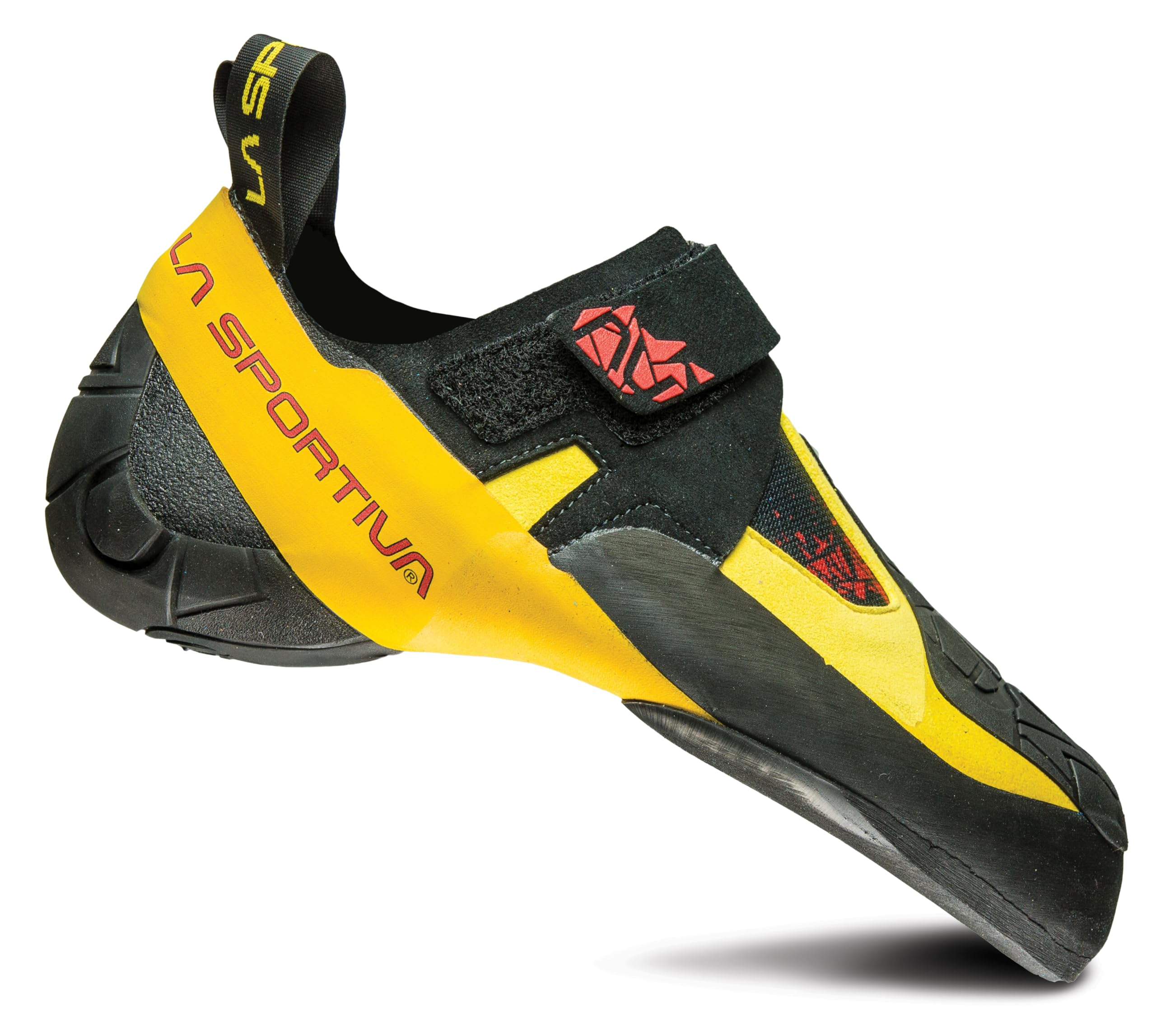 

La Sportiva Mens Skwama Performance Rock Climbing Shoes, Black/Yellow, 6.5