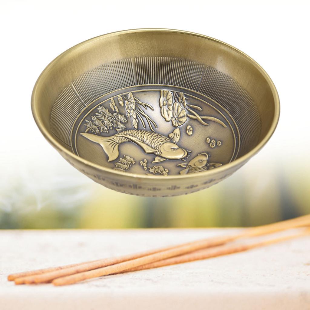 Retro Home Incense   Copper Alloy Smoked Incense   Holder for Study Room Entrance Hall
