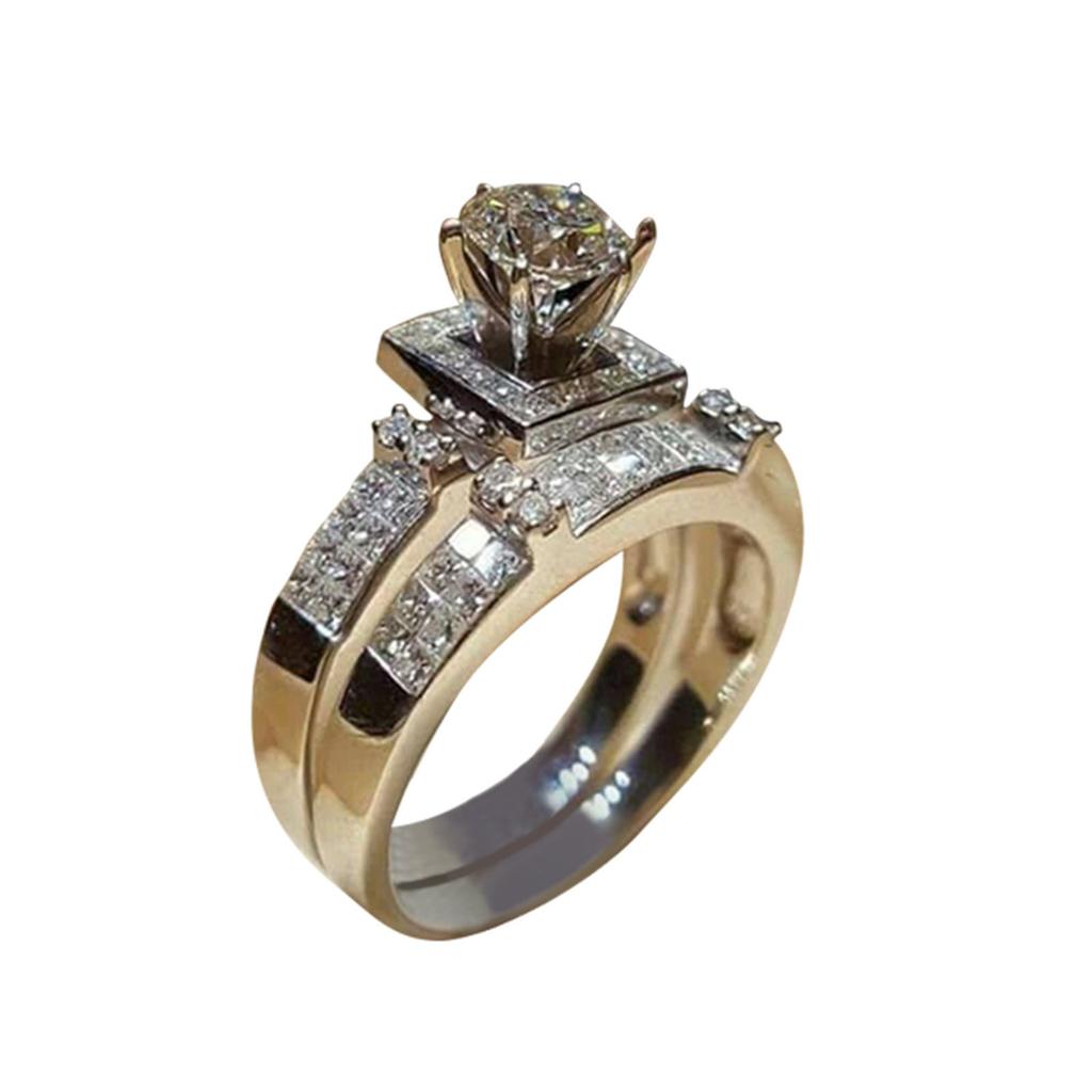 Rings Zircon Rings Ladies Gift Jewelry Girls Rings Wedding Rings