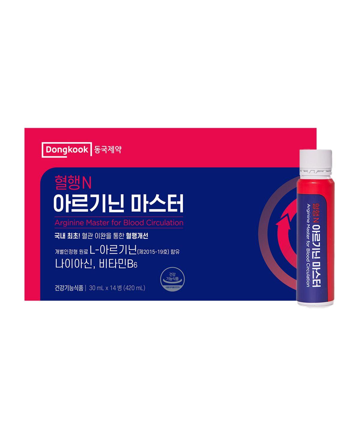 [Functional Arginine] Hyeolhaeng N Arginine Master 6000 30ml 14 Bottles 1 Box